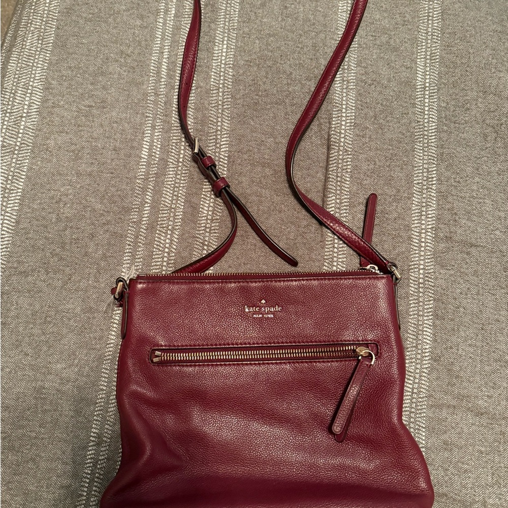 Kate Spade Wine Crossbody Bag
